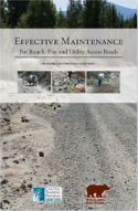 Effective Maintenance for Ranch, Fire and Utility Access Roads cover